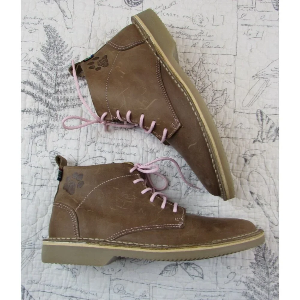 NEW $229 VELDSKOEN TAYLA JANE WOMEN'S CHUKKA LEATHER BOOTS SHOES Sz 6 - Picture 5 of 9